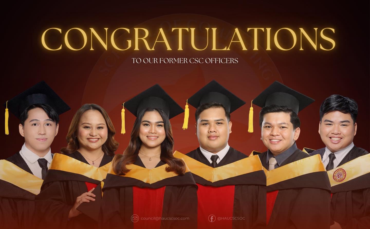 Congratulations to former CSC-SoC leaders!